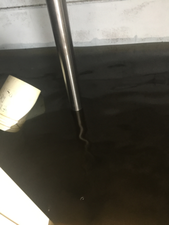 Flooding in an elevator